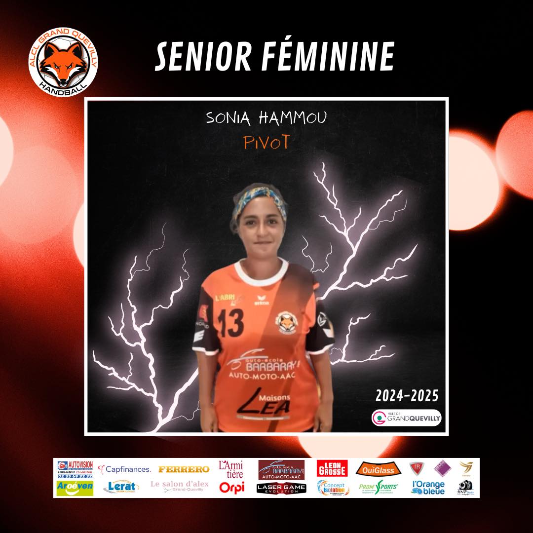 Sonia Hammou - ALCL Handball