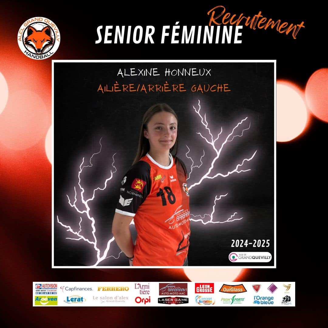 Alexine Honneux - ALCL Handball