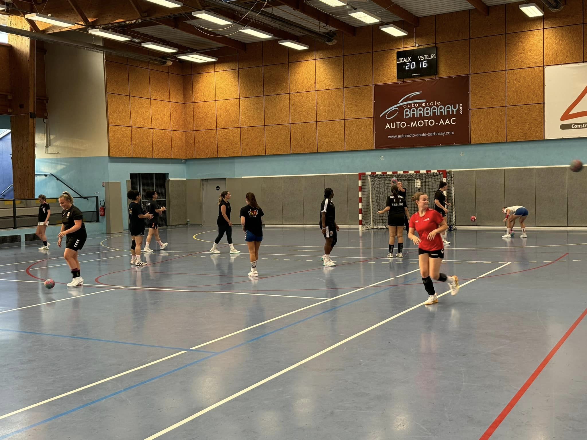 Entrainement Féminines Sénior - ALCL Handball