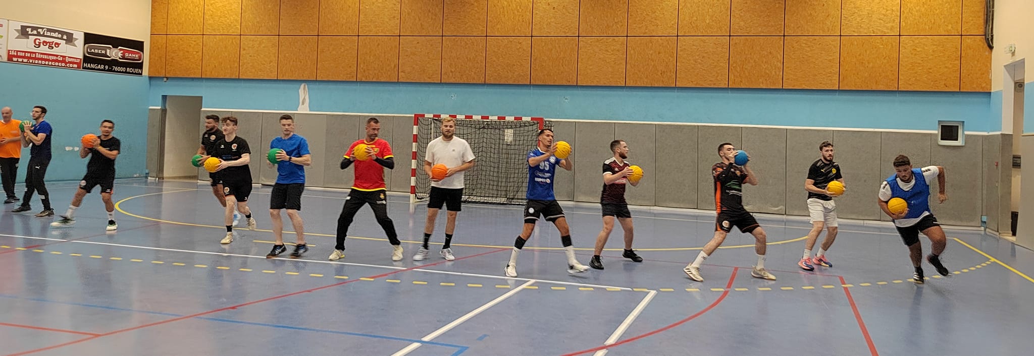 Prépa des Séniors Garçons - ALCL Handball