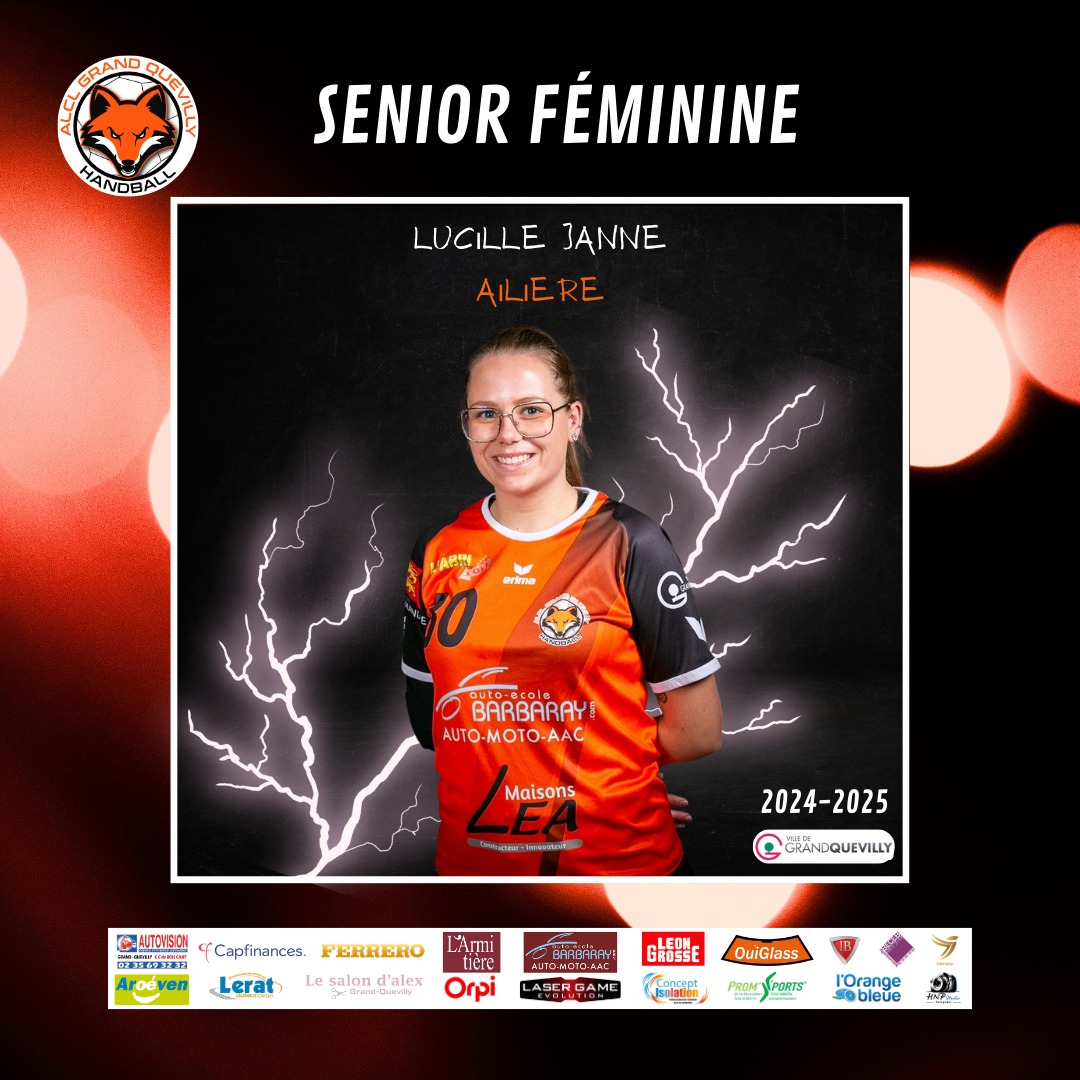 Lucille Janne - ALCL Handball