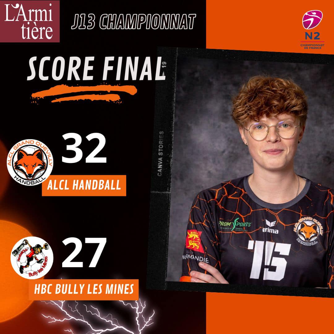 Victoire Séniors Féminines - ALCL Handball